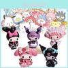 Adorable Kuromi And Melody Figurines For Sweet Cake Decorations And Collectibles