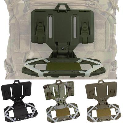 Taktický MOLLE držák Navigační deska Náprsní vesta se sklopným držákem na telefon