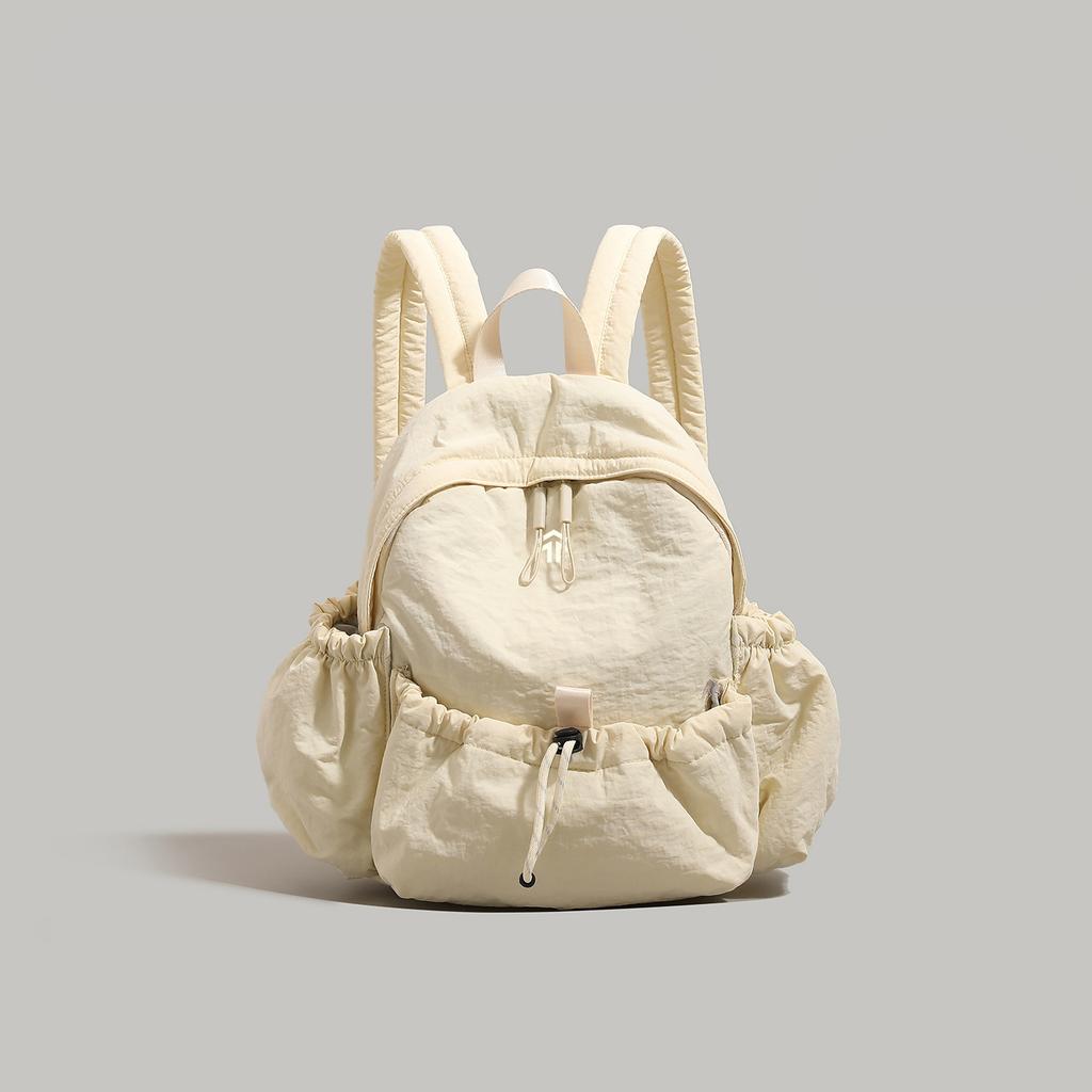 Student schoolbag simple ins style college student backpack women commuter versatile lightweight travel backpack