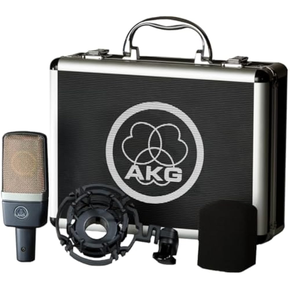 AKG (Arker Game) C214-Y4 [diaphragm Equivalent To C414 XL II, Ideal for Collecting Vocals/acousti...