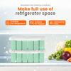2Pcs Silicone Freezer Mold with Lid Reusable Stackable Soup Freezer Fresh-keeping Trays Container For Storing Food Meal Sauce