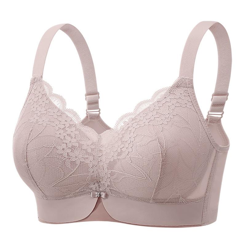 Flat Chest and Small Chest Special Bra Bra, High-end Steel-free Sexy Lace Gathering Underwear Girls 1011 New