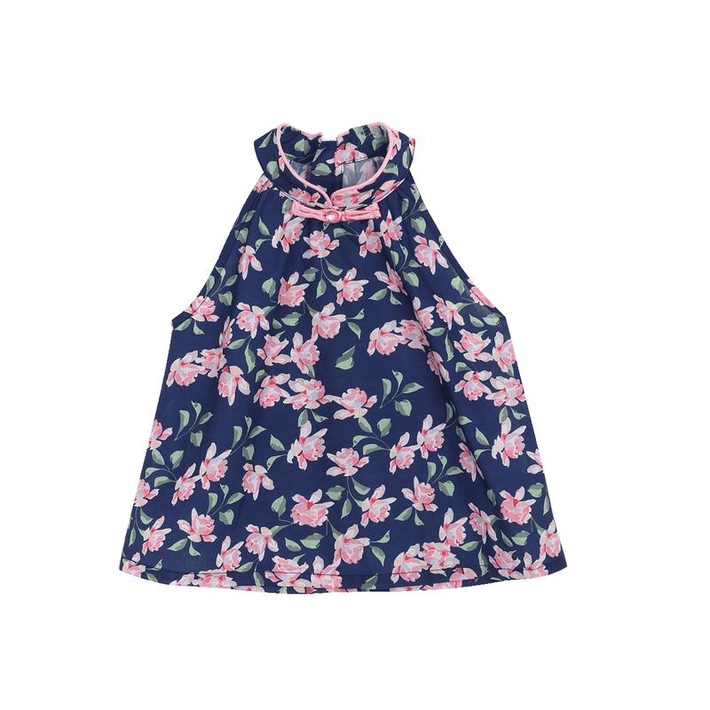 LUSON Baby Girl Floral Summer Camisole Top