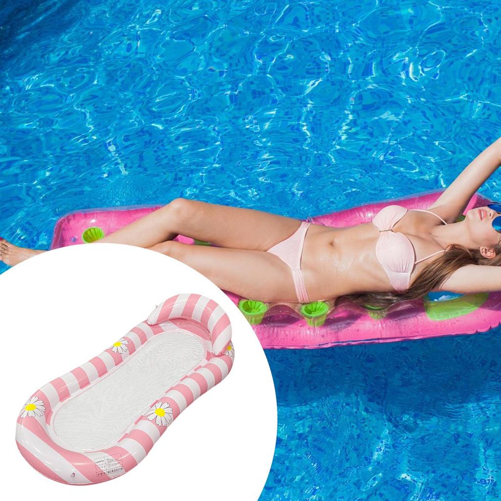 Pool Float Water Toys Leakproof Portable Row for Party Holiday Travel