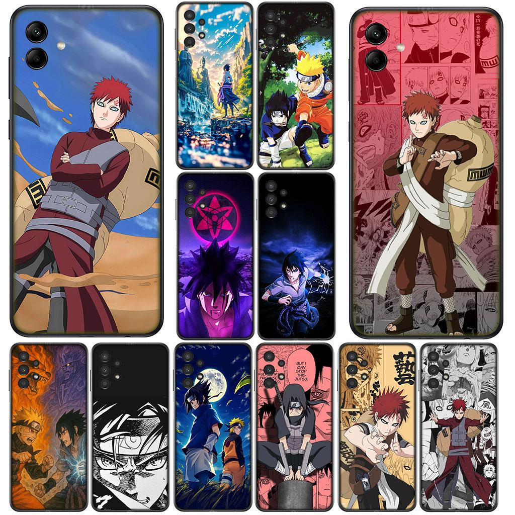 Gaara Narutos Uchiha Sasuke Casing Phone Cover for Xiaomi Redmi Note 12 10 11 9 8 Pro 10C 12C 9T 9A Note11 Note12 5G 4G Case