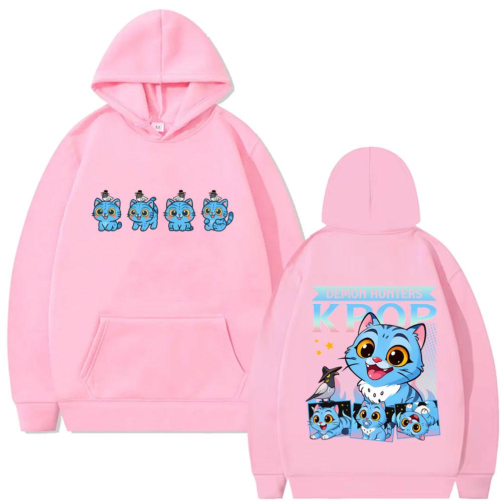 

Kpop Охотники на демонов Нелепый Тигр Толстовка Мужская Мужчины Женщины Мода Подростковый Тренд Оверсайз Толстовка Мужские Флисовые Толстовки L