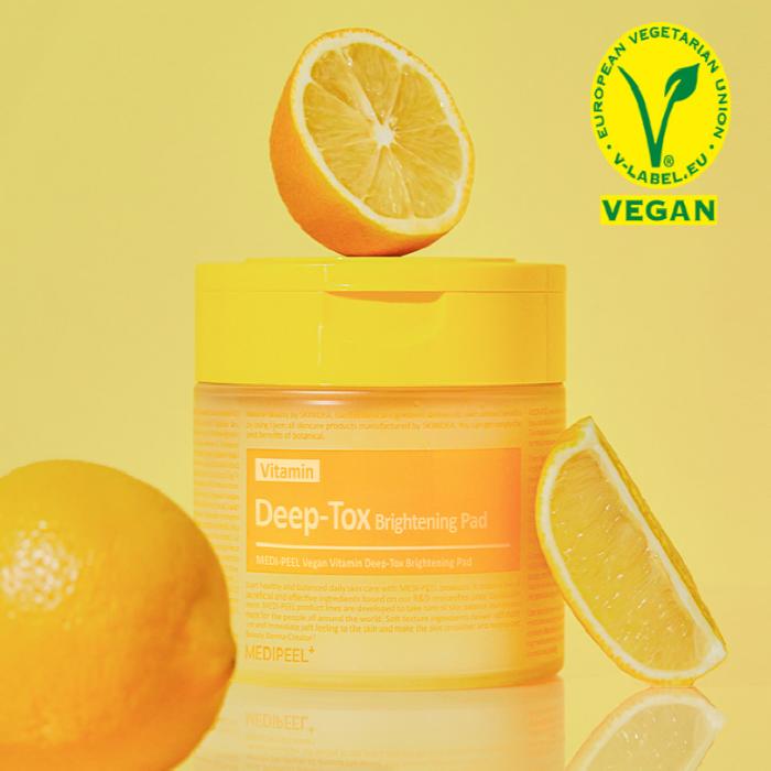 MEDI-PEEL Vegan Vitamin Deep Tox Bightening Pad 70ea