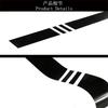 2pcs 220*8cm Black Vinyl Car Side Skirt Stickers Decal Body Decoration Universal