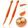 5/10 Pezzi Strumenti Sbuccia Arance Plastica Facile Affettatore Taglierino Sbucciatori Rimuovi Apribottiglie Coltello da Cucina Strumento di Cottura Accessori da Cucina