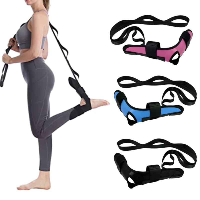 Yoga Stretching Strap, Yoga Strap for Stretching Ankle Ligament Stretcher Belt with Loop, Leg & Foot Stretch Assistance