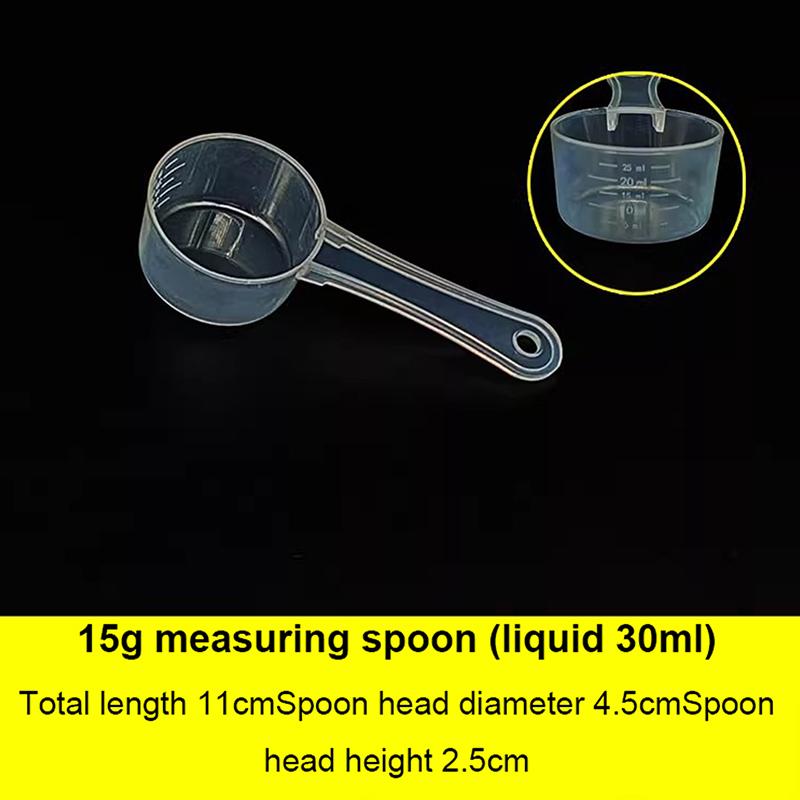 15/30/70/120Ml Plastic Measuring Coffee Scoop With Scale Baking Utensil Milk Powder Laboratory Liquid Spoon Kitchen Accessories