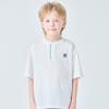 [fila Kids] Funkcjonalny T-shirt z dekoltem Henley Fk2rsf2202x Owh q0zFk2rsf2202xOwh