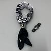 Fashion Oversized Bandana Scarf Cotton With Floral Buckle Hip Hop Head Scarf Western Style Neck Wrist Wrap