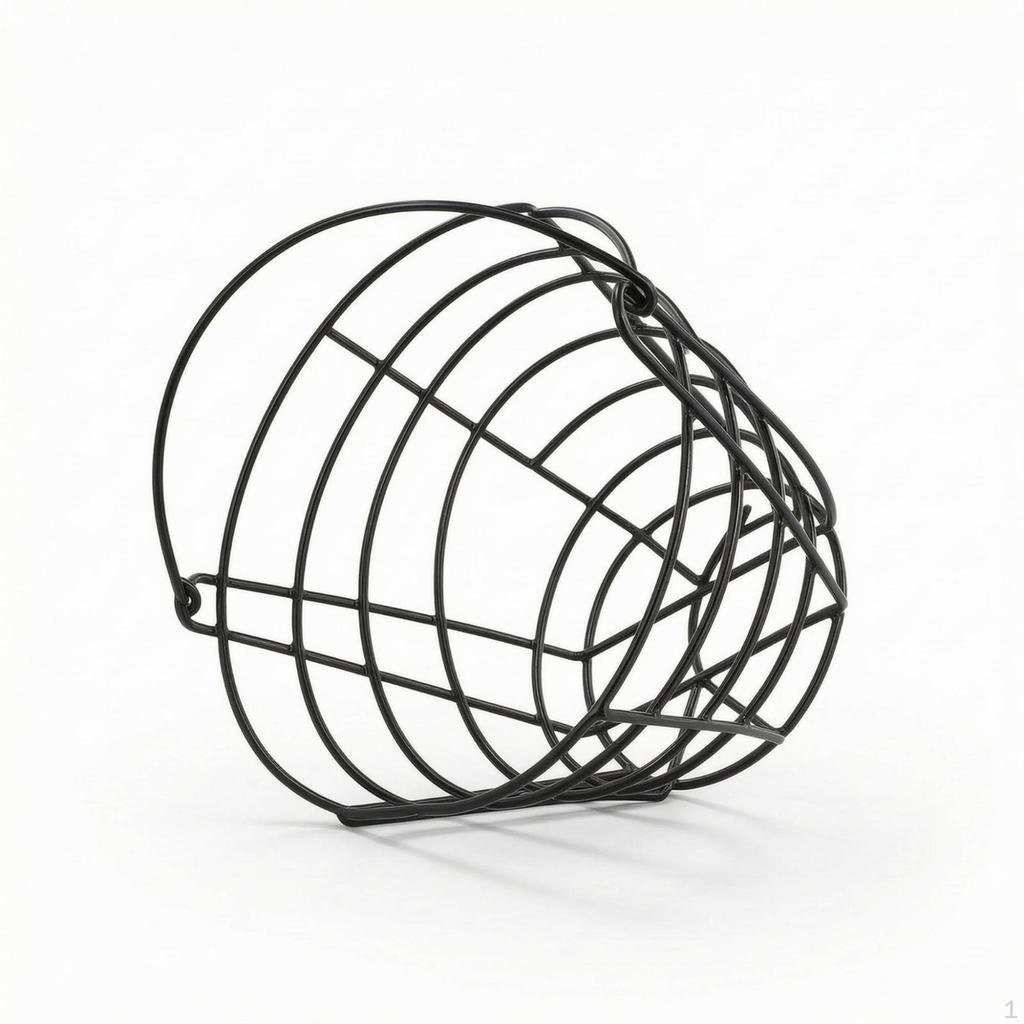Golf Ball Basket with Handle Wire Easy to Carry for Golfers, Coaches, Training Area