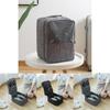 Large Travel Shoe Bag Oxford Cloth Ionic Three-compartment Shoe Storage Bag For Suitcase Travel Shoe Bag