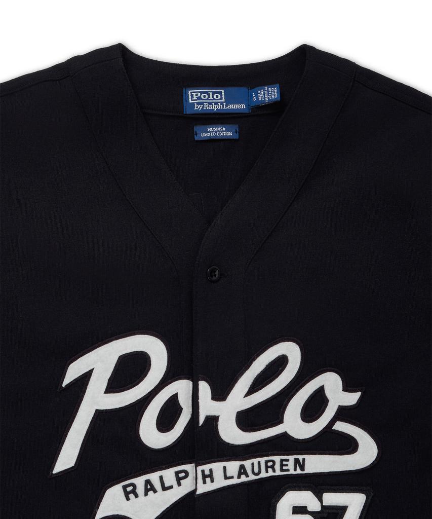 POLO RALPH LAUREN [Baseball Capsule] Polo Baseball Jersey - Black
