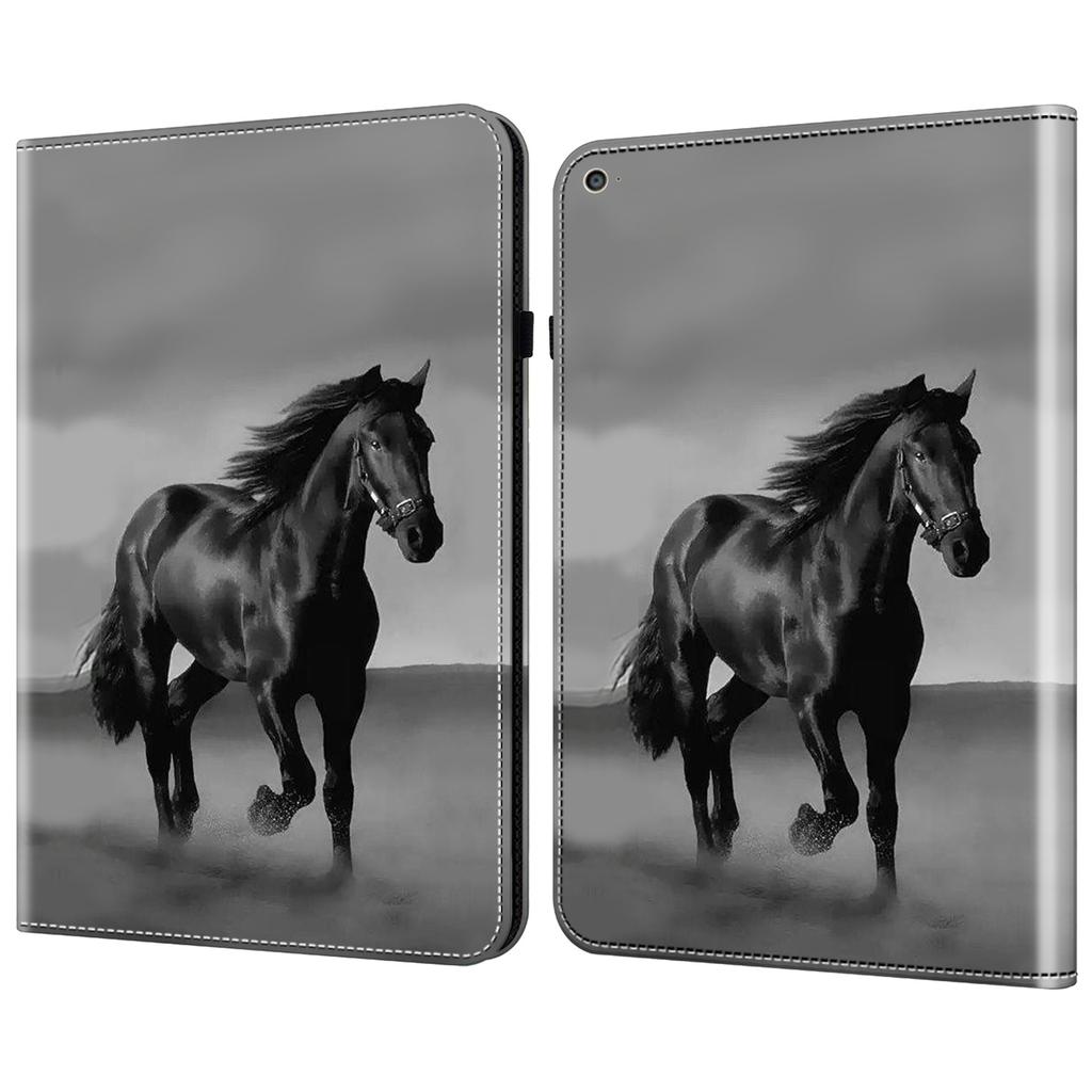 For iPad Air (2013)/Air 2/iPad 9.7-inch (2017)/(2018) Case PU Leather Tablet Cover Pattern Viewing Stand