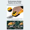 Battery Hedge Trimmer Electric Hedge Trimmer Handheld Cordless Hedge Cutter Grass Shrub Trimmer for Gardening Trimming