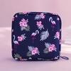 There Are 4 Color Options Available: Cartoon Sanitary Pad Storage Bag, Portable Girl's Menstrual Pouch, Large-capacity Small