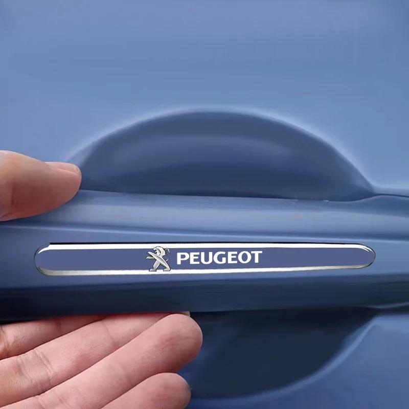 Für Peugeot Autotür Transparenter Streifen Rückspiegel Kollisionsschutz Streifen Für Peugeot 206 207 307 3008 2008 308 407