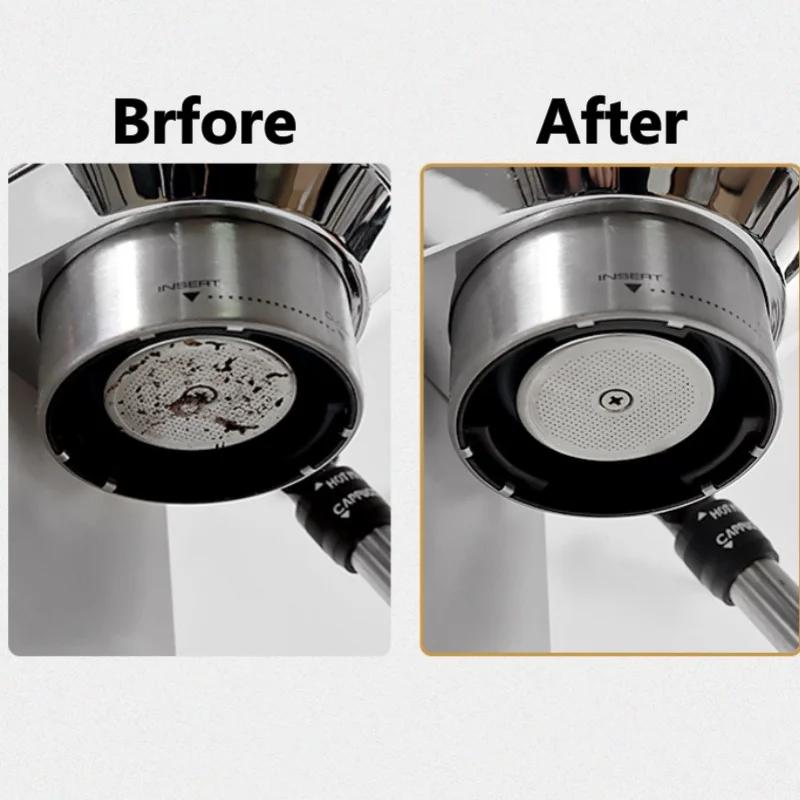 2CS Coffee Filter Screen 51/53/58mm Reusable Heat Resistant Mesh Professional Barista Coffee Making Puck Screen Espresso Machine