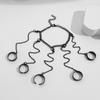 Detachable Punk Bracelet Ring Gothic Finger Chain Jewelry Ornament Wrist Bracelet Ring  Unisex