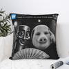 Tung Tung John Pork There Is Motion At Your Front Door Pillow Cover Soft Cushion Cover Pillow Case For Wedding Party Home Decor