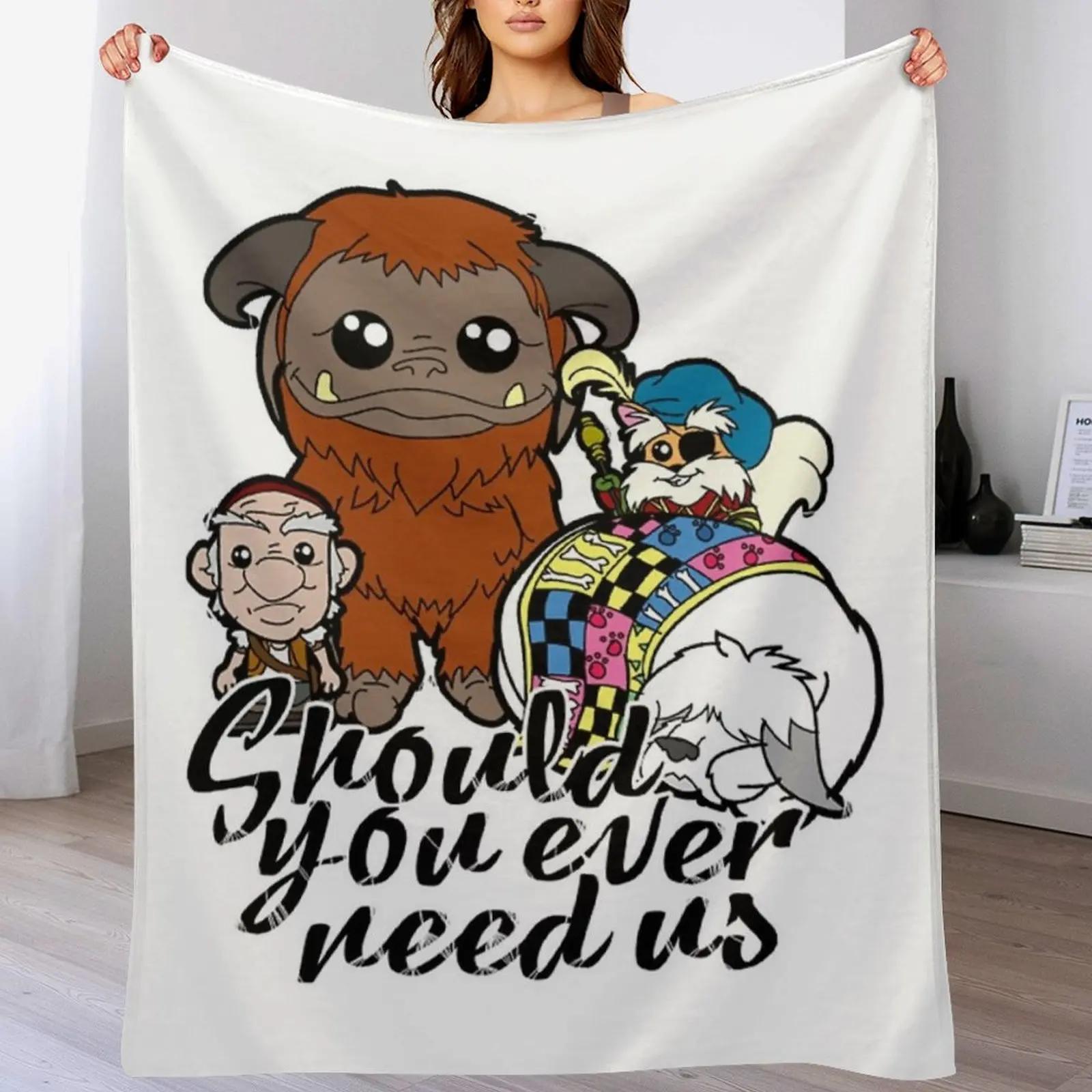 

Funny Should you ever need us Throw Blanket Decorative Soft Throw Blanket for Couch Sofa 102x76cm(40x30in)