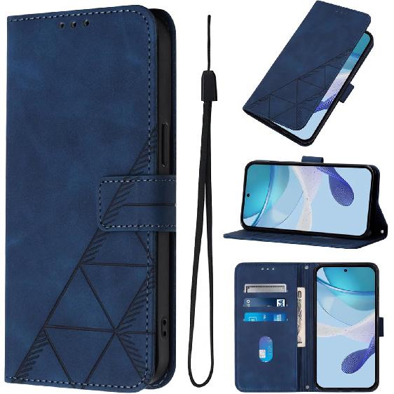 Flip Case for Poco X7 Pro 5G Faux Leather Wallet Holster with Cards Holder Kickstand Magnetic Closure Shockproof Folio Protect Cover for Xiaomi Poco