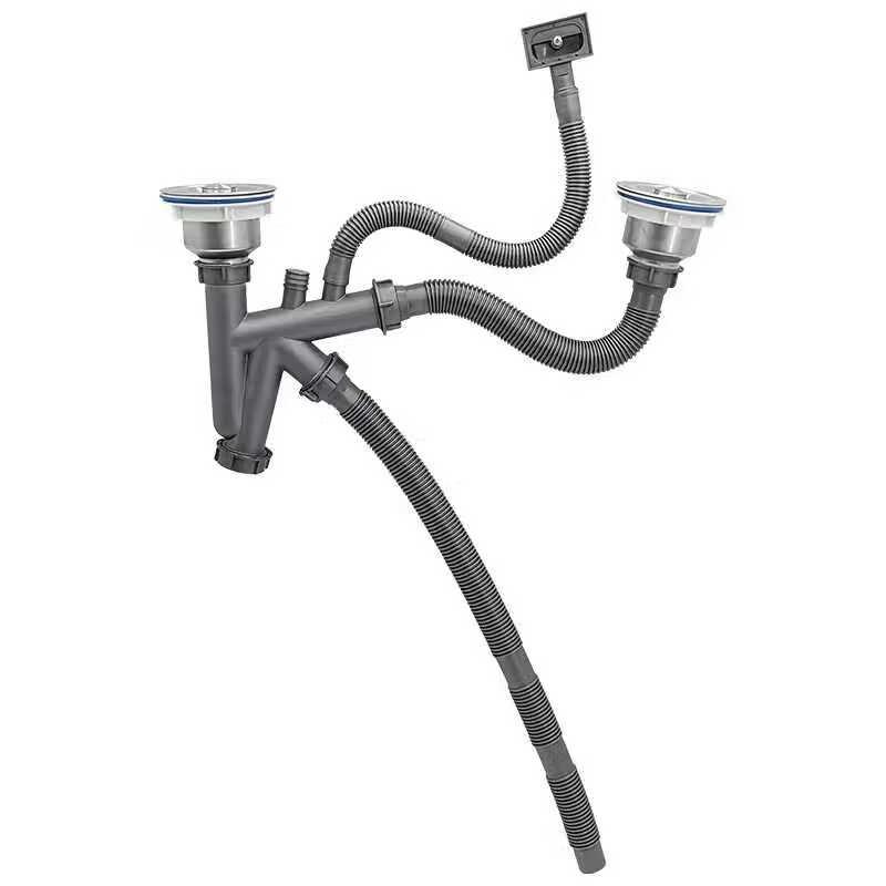 JOMOO Kitchen Double Sink Drain Pipe Kit
