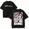 Puella Magi Madoka Magica Washed T-shirt Year round clothing high quality personality Clothes Plus Size Unisex New Model Washed Vintage Loose