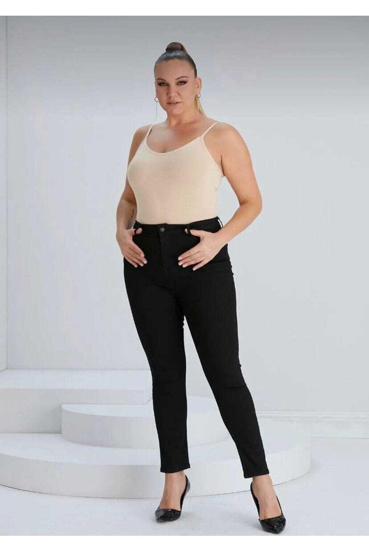 

Women s Style Plus Size Pants Big Size Black Pants XL