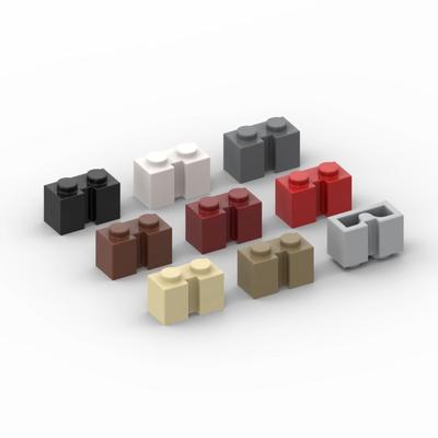 20pcs MOC Parti 4216 Mattone Modificato 1x2 Con Scanalatura Mattoni Compatibili Blocchi Fai Da Te Particelle Bambino Puzzle Cerv