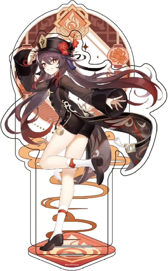 miHoYo Genshin Official Merchandise Liyue Port Series Character Acrylic Stand Genshin (Walnut)