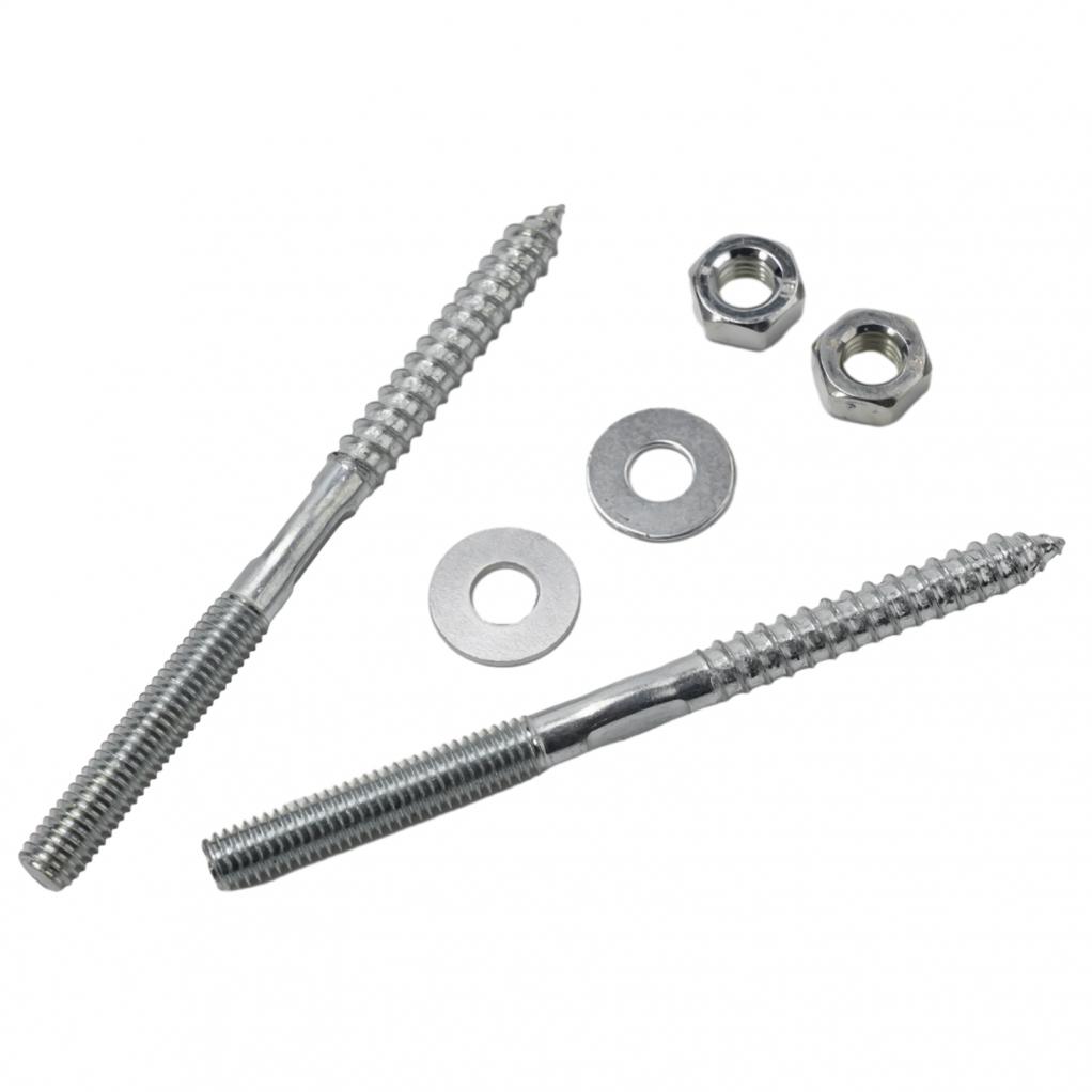 Weißes Becken Schraube Becken Silber Wandmontiert Nagelneu