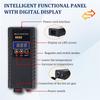 AT19-1Set Hot Air Rework Station, LCD Digital Display Soldering Hot Air Guns, Portable Mini Rework Dryer-Type Solder EU Plug