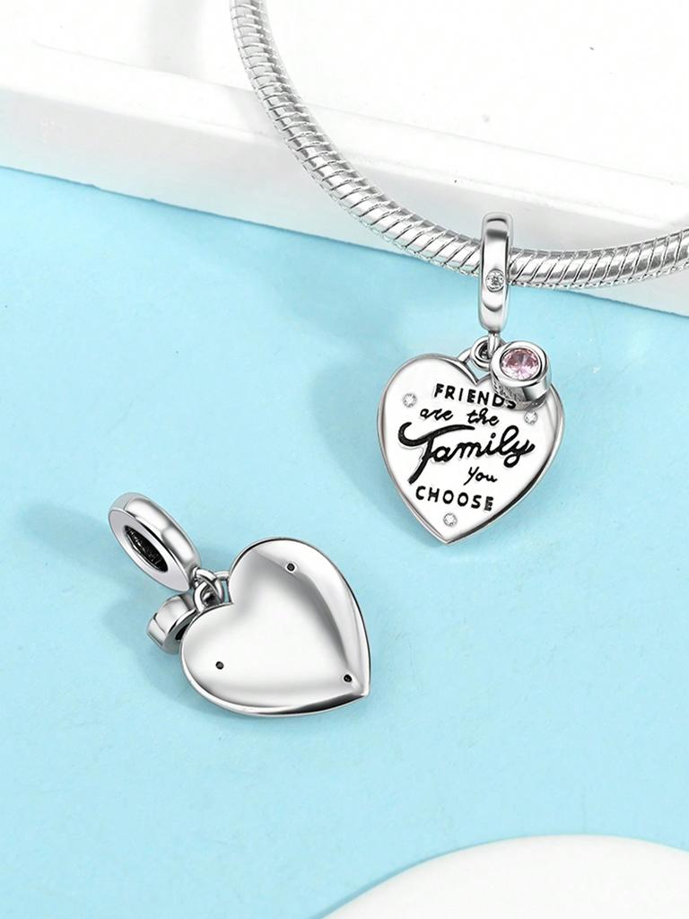 Charms Plata Copper Colors Mother'S Day Love Mother Beads Charm Pendant For Original Bracelet For Women Diy Jewelry Love Gift