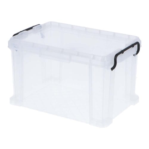 Konan Original Stackable Storage Case (with Lid) #25 Clear