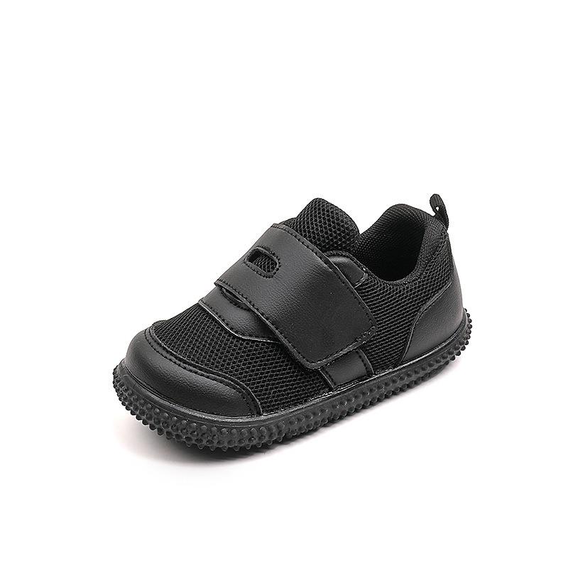Children's Casual Shoes: Boys' Soft-Sole Sneakers, Girls' Anti-Slip Walking Shoes, Solid Color