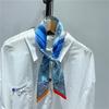 Bag Scarf Women Twill Silk Scarf Skinny Scarves Ladies Gem Belt  Design Wrist Towel Foulard  Neckerchief Headband