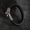 Retro foreign trade jewelry trendy men's personalized stainless steel bracelet, punk style snakehead bracelet