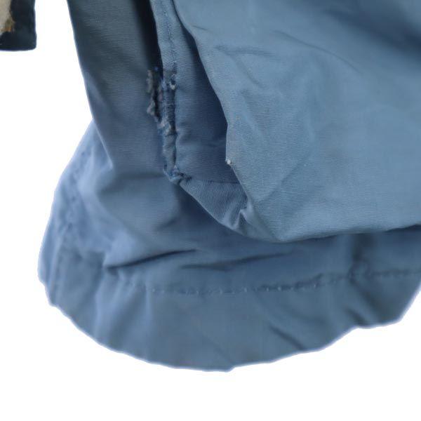 Woolrich 70s Nylon Blend Vintage Long Sleeve Hood Jacket M Back Check Men's Used