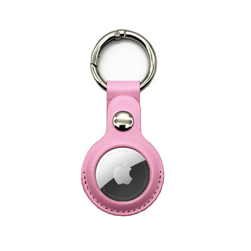 Leather Protective Case for Apple AirTag Bluetooth Tracker - Compatible Across Europe and the United States