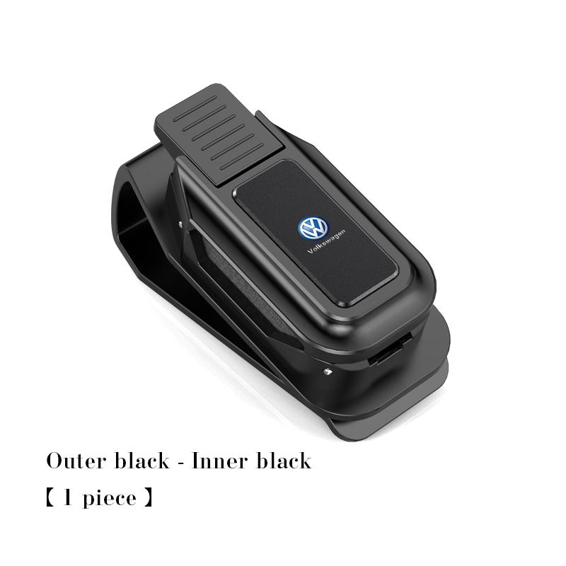 Car Visor Glasses Clip For Volkswagen VW GOLF 3 4 5 7 8 mk6 mk8 Tiguan Beetle Passat Polo Sunglasses Holder Storage Accessories zj1
