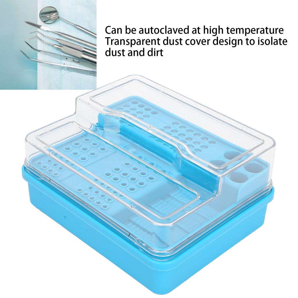 Dental Endo Box Endodoncja Czyszczenie Storage Case Organizer Narzędzie do pielęgnacji jamy ustnej