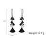 Water Drop Black Dress Earrings Women Jewelry Wedding Party Gifts