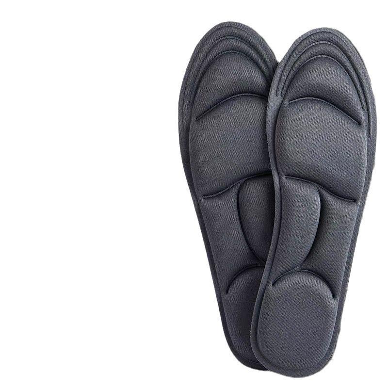 Unisex Stoßdämpfende Sporteinlegesohle: Atmungsaktiver, Schweißabsorbierender, Superweicher Schwamm für Freizeit- oder Trainingsschuhe.
