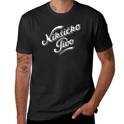 Nik?i?ko Beer - Niksicko Pivo - Montenegro T-Shirt Vintage Clothes Cute Tops Mens T Shirts Pack