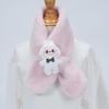 Plüsch-Winter-Schal im koreanischen Stil, Süßer und warmer Nackenschutz für Mädchen und Schülerinnen