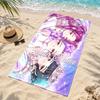 Kpop Demon Hunters Custom Name Beach Towels Also Serve As Bath Towels Summer Essential a Musthave for the Outdoors the Beach and the Pool